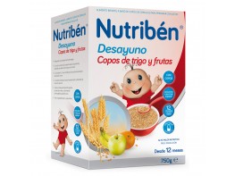 Nutribén Desayuno copos trigo y fruta 750gr Imagen del producto Nutribén Desayuno copos trigo y fruta 750gr
