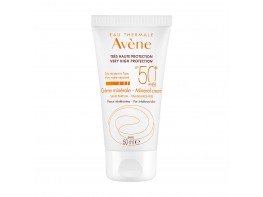 Avene solar SPF-50+ pantalla física 50ml Imagen del producto Avene solar SPF-50+ pantalla física 50ml