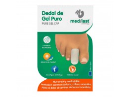 Medilast dedal de gel puro talla pequeña 2uds Imagen del producto Medilast dedal de gel puro talla pequeña 2uds