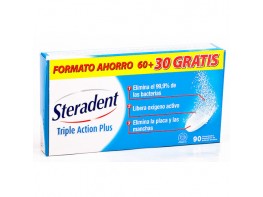 STERADENT ACTIVE PLUS 60+30 TABLETAS Imagen del producto STERADENT ACTIVE PLUS 60+30 TABLETAS