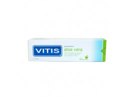 Vitis Pasta dental aloe y manzana 100ml Imagen del producto Vitis Pasta dental aloe y manzana 100ml