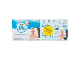 Kin baby aspirador nasal + recambio pack Imagen del producto Kin baby aspirador nasal + recambio pack