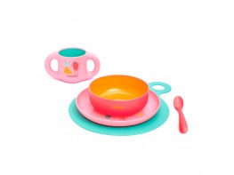 Suavinex Vajilla Infantil niña +6M Imagen del producto Suavinex Vajilla Infantil niña +6M