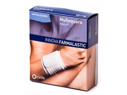 MUÑEQUERA VELCRO INNOVA BLANCA T-PEQ/MED Imagen del producto MUÑEQUERA VELCRO INNOVA BLANCA T-PEQ/MED