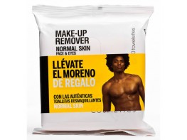 Comodynes Make-up remover solución micelar pieles normales 20 toallitas Imagen del producto Comodynes Make-up remover solución micelar pieles normales 20 toallitas