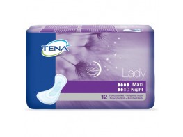 Tena discreet maxi night 12 uds. Imagen del producto Tena discreet maxi night 12 uds.