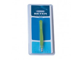 PINZAS DEPILAR ACERO INOX OBLICUA BETER Imagen del producto PINZAS DEPILAR ACERO INOX OBLICUA BETER