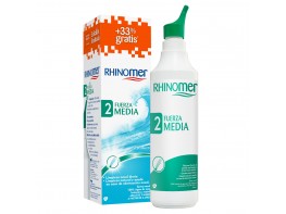 Rhinomer fuerza 2 media limpieza nasal 180ml Imagen del producto Rhinomer fuerza 2 media limpieza nasal 180ml