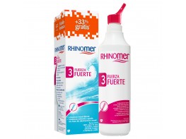 Rhinomer fuerza 3 fuerte limpieza nasal180ml Imagen del producto Rhinomer fuerza 3 fuerte limpieza nasal180ml