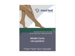 Medilast Media corta cn puntera beig ts Imagen del producto Medilast Media corta cn puntera beig ts