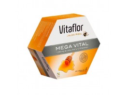 Vitaflor Mega Vital Jalea Real complemento alimenticio 20 viales Imagen del producto Vitaflor Mega Vital Jalea Real complemento alimenticio 20 viales