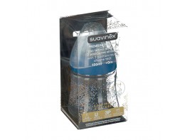 Suavinex Biberón premium silicona tetina 3 posiciones 150ml Imagen del producto Suavinex Biberón premium silicona tetina 3 posiciones 150ml