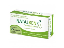 Natalben preconceptivo 30 cápsulas Imagen del producto Natalben preconceptivo 30 cápsulas