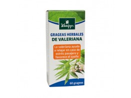 Kneipp Valeriana Classic 200mg 60 grageas Imagen del producto Kneipp Valeriana Classic 200mg 60 grageas