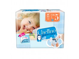 Chelino pañal love t/5 13-18 kg 30u
Imagen del producto Chelino pañal love t/5 13-18 kg 30u
