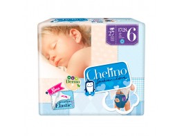 Chelino pañal love t/6 17-28 kg 27u
Imagen del producto Chelino pañal love t/6 17-28 kg 27u