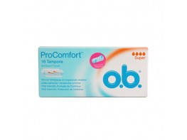 Tampones o.b. procomfort super 16 uds. Imagen del producto Tampones o.b. procomfort super 16 uds.