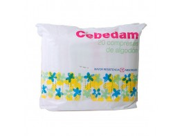 CEBEDAM COMPRESAS DE ALGODON 20 UDS Imagen del producto CEBEDAM COMPRESAS DE ALGODON 20 UDS