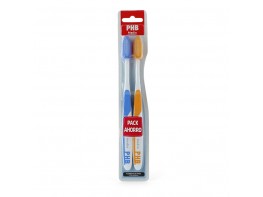 Phb cepillo dental plus medio 2u Imagen del producto Phb cepillo dental plus medio 2u