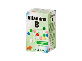 Vallesol vitamina b complex 30 comprimidos Imagen del producto Vallesol vitamina b complex 30 comprimidos