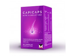 CAPICAPS CABELLO Y UÑAS 60 CAPSULAS Imagen del producto CAPICAPS CABELLO Y UÑAS 60 CAPSULAS