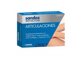 Sandoz Bienestar Articulacion 40mg 30 cápsulas Imagen del producto Sandoz Bienestar Articulacion 40mg 30 cápsulas