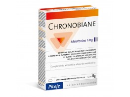 Pileje Chronobiane melatonina 1mg 30 comprimidos Imagen del producto Pileje Chronobiane melatonina 1mg 30 comprimidos