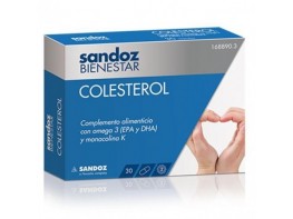 Sandoz Bienestar Colesterol 30 cápsulas Imagen del producto Sandoz Bienestar Colesterol 30 cápsulas