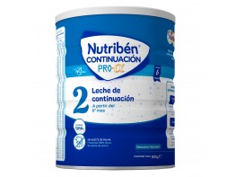 Nutribén Continuación Pro-Alfa 2, Leche infantil desde los 6 meses 800g Imagen del producto Nutribén Continuación Pro-Alfa 2, Leche infantil desde los 6 meses 800g