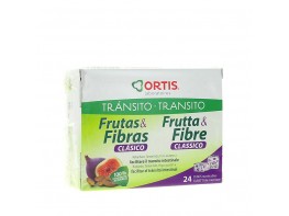 Ortis Frutas & fibras classic 24 cubos Imagen del producto Ortis Frutas & fibras classic 24 cubos