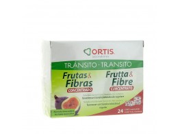 Ortis frutas fibras forte 24 cubos masticables Imagen del producto Ortis frutas fibras forte 24 cubos masticables