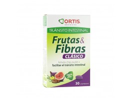 Ortis frutas fibras clasico 30 comprimidos Imagen del producto Ortis frutas fibras clasico 30 comprimidos