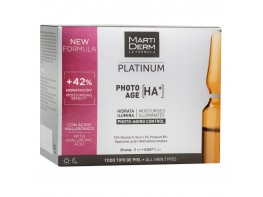 MartiDerm Platinum Photo-Age HA+ 30 ampollas Imagen del producto MartiDerm Platinum Photo-Age HA+ 30 ampollas