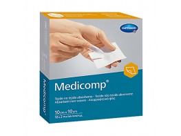 Medicomp gasa suave sin tejer 10x10cm 20u Imagen del producto Medicomp gasa suave sin tejer 10x10cm 20u