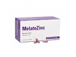 Melatozinc 60 cápsulas Imagen del producto Melatozinc 60 cápsulas