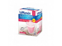 BIMANAN BATIDO DE FRESA 55 GR X 6 SOBRES Imagen del producto BIMANAN BATIDO DE FRESA 55 GR X 6 SOBRES
