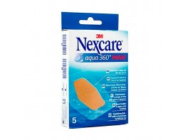 Nexcare Aqua 360º maxi apósitos 5u Imagen del producto Nexcare Aqua 360º maxi apósitos 5u