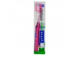 Vitis Cepillo compact suave + Aloe vera 15ml Imagen del producto Vitis Cepillo compact suave + Aloe vera 15ml