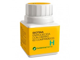 BotánicaPharma Biotina pura 60comp 600mg vith Imagen del producto BotánicaPharma Biotina pura 60comp 600mg vith
