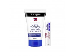 Neutrogena crema manos 50ml+labial spf20 Imagen del producto Neutrogena crema manos 50ml+labial spf20