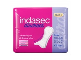 Indasec discreet extra 10 unidades Imagen del producto Indasec discreet extra 10 unidades