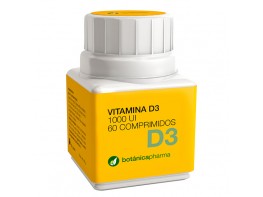 BotánicaPharma vitamina d3 1000 ui 60u Imagen del producto BotánicaPharma vitamina d3 1000 ui 60u