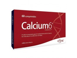 Vitae calcium6 60 comprimidos Imagen del producto Vitae calcium6 60 comprimidos