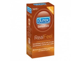 Durex preservativo sensitivo real feel s/latex 12 u Imagen del producto Durex preservativo sensitivo real feel s/latex 12 u