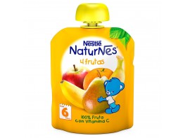 Nestlé Natunes bolsita 4 frutas 90g Imagen del producto Nestlé Natunes bolsita 4 frutas 90g