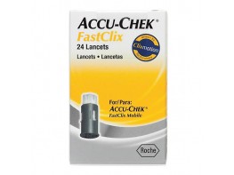 ACCU-CHEK FASTCLIX 24 LANCETAS ROCHE Imagen del producto ACCU-CHEK FASTCLIX 24 LANCETAS ROCHE