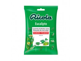 Ricola caramelos eucalipto sin azucar 70g Imagen del producto Ricola caramelos eucalipto sin azucar 70g
