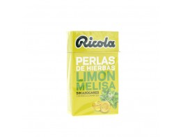 RICOLA PERLAS LIMON-MELISA S/A 25 G. Imagen del producto RICOLA PERLAS LIMON-MELISA S/A 25 G.