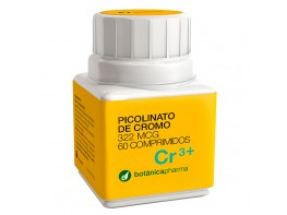 BotánicaPharma picolinato cromo 322mg 60u Imagen del producto BotánicaPharma picolinato cromo 322mg 60u
