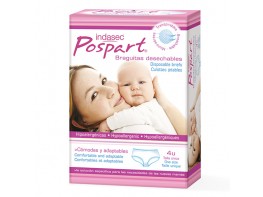 Indasec pospart braquita desechable talla única 4und Imagen del producto Indasec pospart braquita desechable talla única 4und